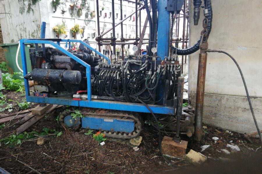 Iniziati i lavori di indagine al Cimitero Comunale.