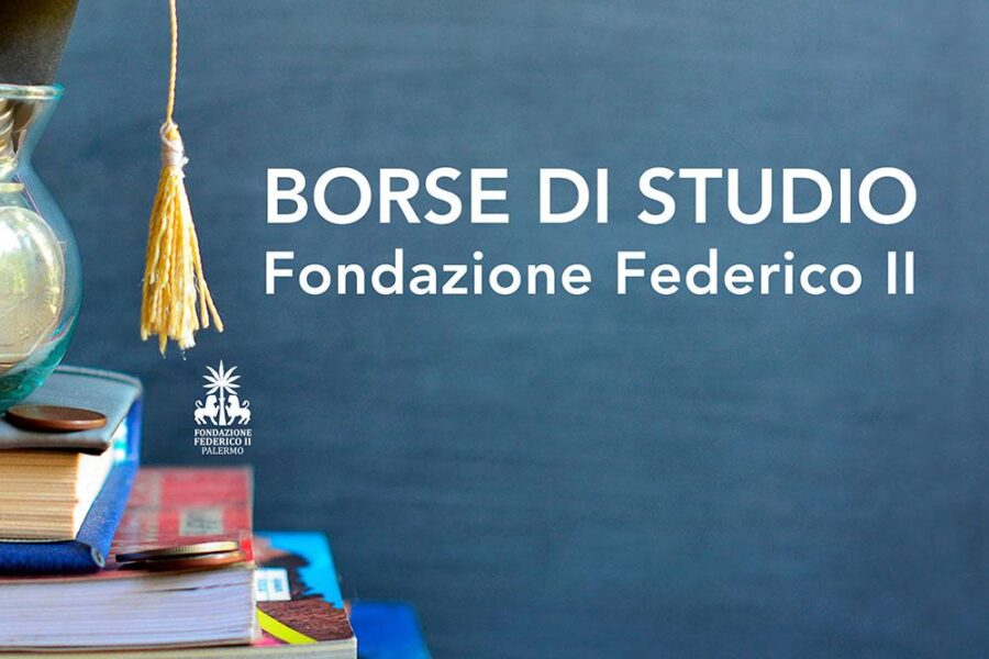 La Fondazione Federico II ha istituito, per la prima volta, 75 borse di studio per l’accesso all’Università.il bando scade il 10 settembre