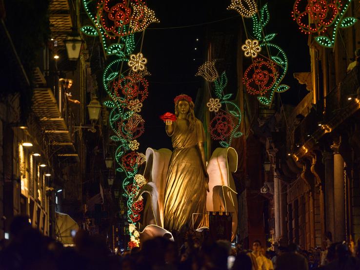 “Palermo rifiorisce con Santa Rosalia”