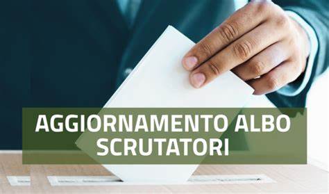 Scrutatori di seggio elettorale. Aggiornamento dell’Albo unico comunale