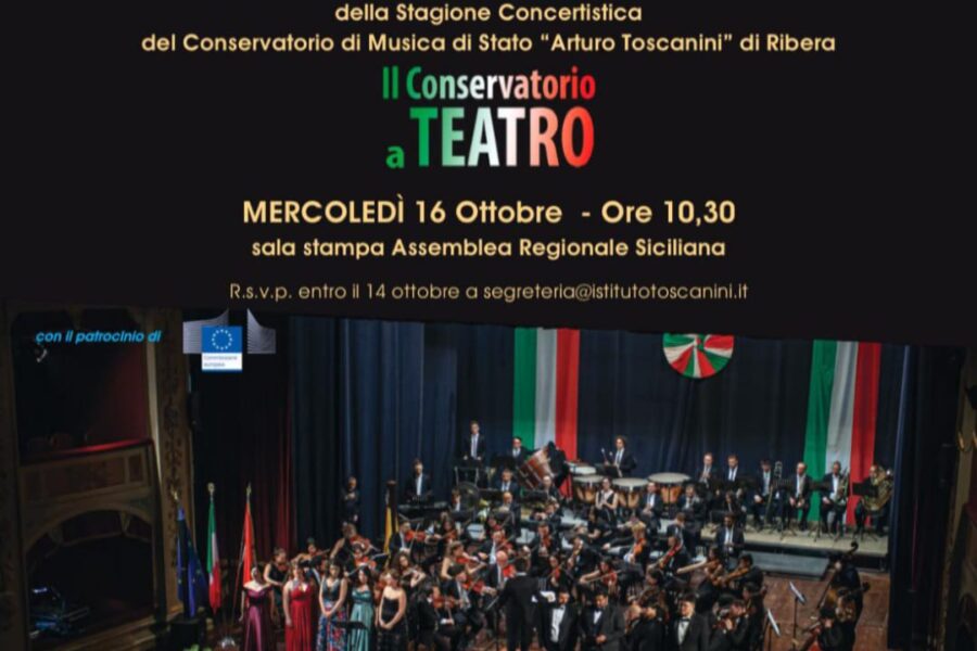 Stagione Concertistica 2024 – 2025 del Conservatorio di Musica di Stato “Arturo Toscanini”: Conferenza stampa per la presentazione del programma