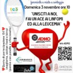 L’ ADMO organizza  Torneo di Tennis per la ricerca