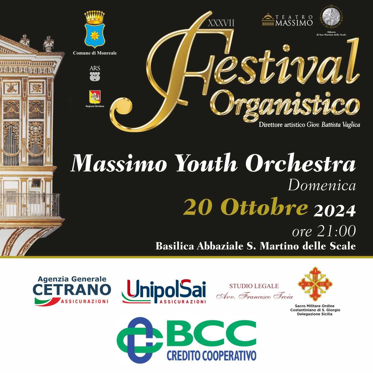 Appendice autunnale del XXXVII Festival Organistico