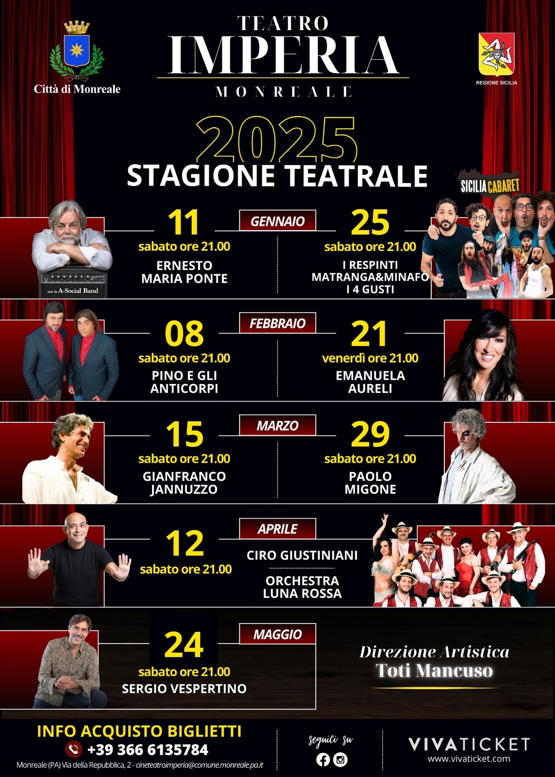 Parte alla grande la stagione Teatrale all’Imperia: gli  spettacoli da non perdere anche per la Filodrammatica